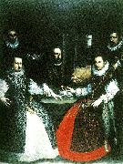 portratt av familjen gozzadini